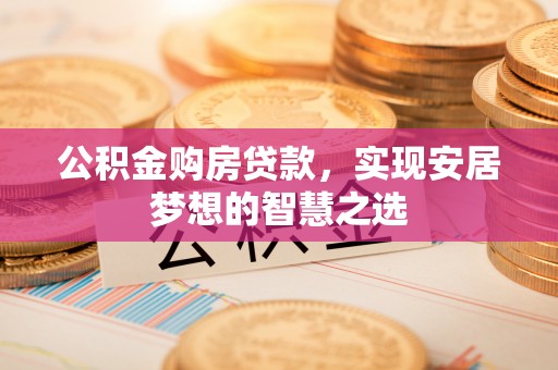 巴马公积金购房贷款，实现安居梦想的智慧之选