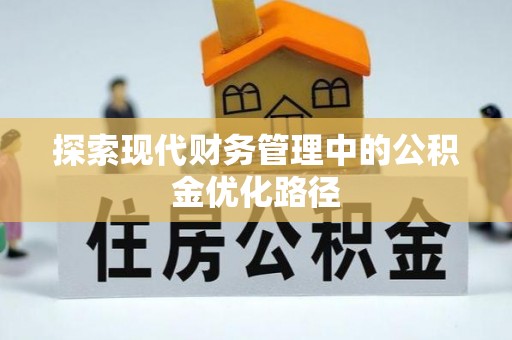 巴马探索现代财务管理中的公积金优化路径
