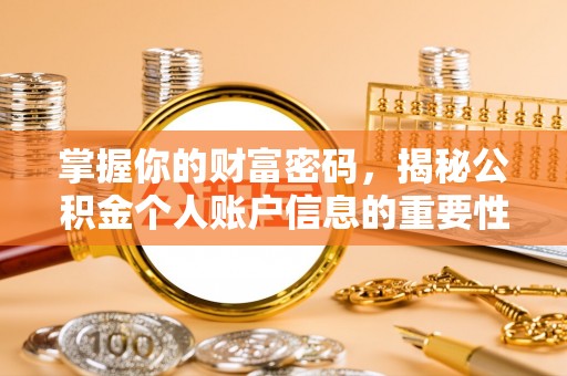 巴马掌握你的财富密码，揭秘公积金个人账户信息的重要性