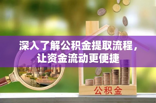 巴马深入了解公积金提取流程，让资金流动更便捷
